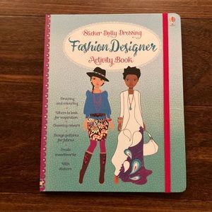 NWT Sticker Dolly Dressing Fashion Designer Activity Book
